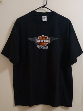 *Not H-D* GUC Century Media Records Harley-Davidson Parody T-shirt